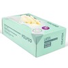 Pack of 100 Disposable Latex Examination Gloves in Dispenser Box