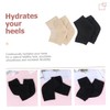 IWOWHERO Gel Socks for Heel Relief Moisturizing Toeless Socks 2