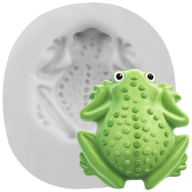 TAOXIBEI Toad Polymer Clay Mold Frog Silicone Molds for DIY Crafts Air Dry Plaster Polymer Clay Epoxy Resin Casting Jewelry Making