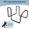 EPHIFY Heavy Duty Garden Hose Holder for Fence - No-Drill