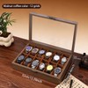 Wooden Watch Display Box for Watch Collection Storage – Glass
