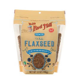 Bob's Red Mill Brown Flaxseeds, 13oz (Pack of 1) - Non GMO, Gluten Free, Vegan, Paleo Friendly, Raw, Sproutable, Kosher