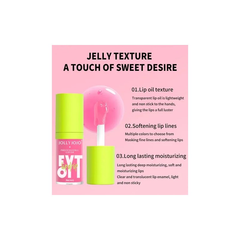 Set De Cuidado Labial Hidratante Glossy Liquid Lip Oil Gloss