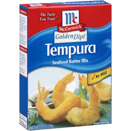 McCormick Golden Dipt Tempura Seafood Batter Mix, 8 oz (Pack of 8)