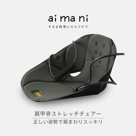 King Jim Stretching Equipment Scapular Stretch Chair - aimani Deep Green AHC020-G