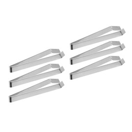 Ciieeo 2sets Stainless Steel Food Tweezers Precision Kitchen Tool for Fish Bone Removal Culinary Beauty Uses Ergonomic Design for Enhanced Control 3pcs*2