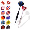 WIN.MAX Dart Flights, Standard Dart Flights 90 Pieces per Pack