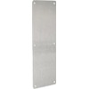 SKANDH Stainless Steel Finger Plate 12 X 4 Inch Push