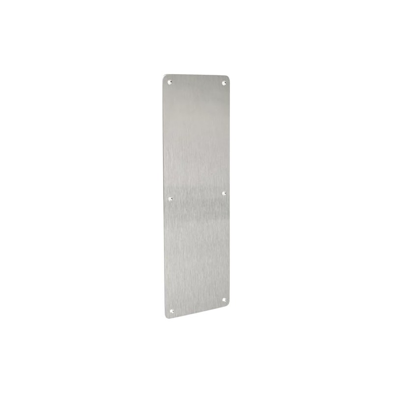 SKANDH Stainless Steel Finger Plate 12 X 4 Inch Push