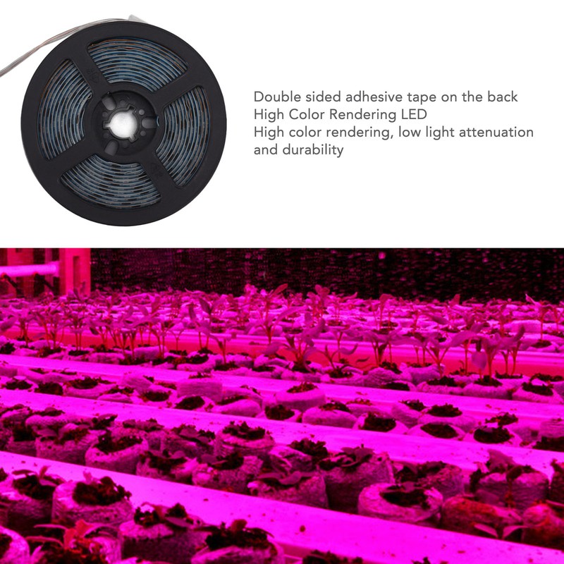LED Grow Lamp Full Spectrum 3 Meters Dimming Induction Plant