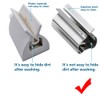 Toothpaste Key, NEEMAY Toothpaste Dispenser,Toothpaste Tube Squeezers, Metal Toothpaste Rollers,
