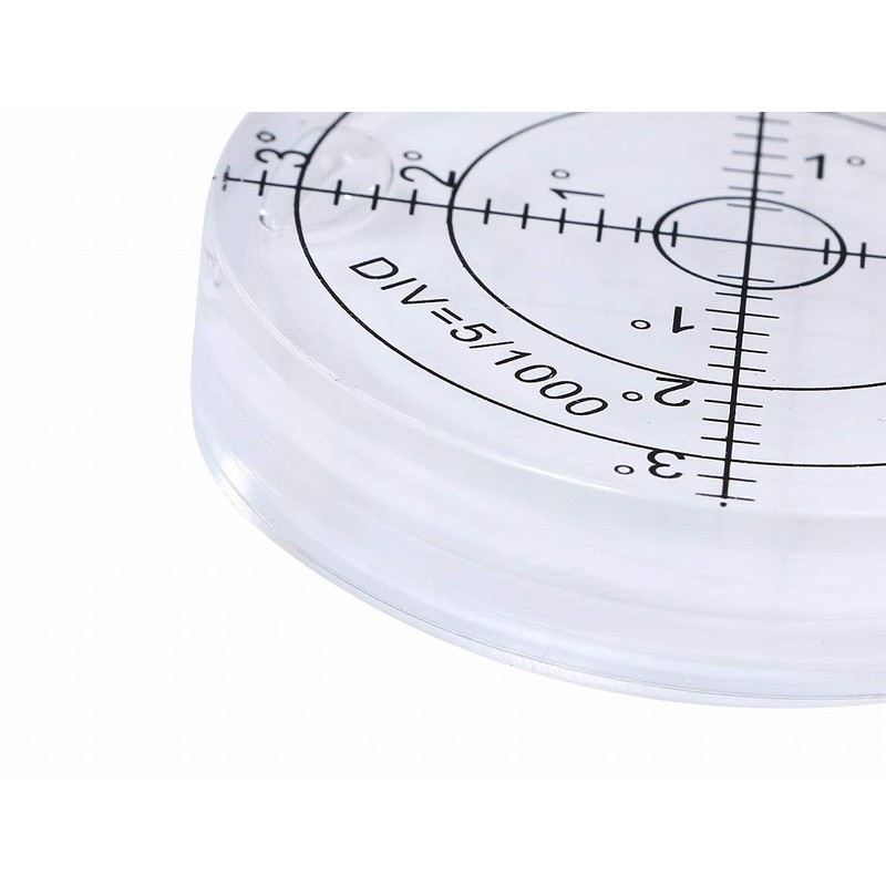 r_planning Level Analog Level Tilt Measuring Round White