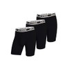Joe Boxer Men's Solid 3 Pack Classic Stretch Cycle Shorts,