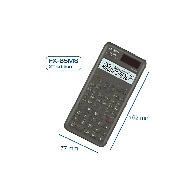 Calculadora Científica Casio Fx-82ms 240 Funciones Estudiantes