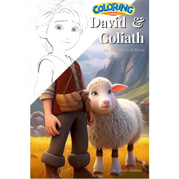 David and Goliath: An Unexpected Hero | Coloring Companion