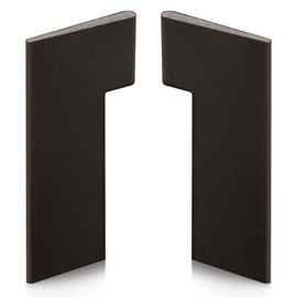 Door Weather Stripping Corner Seal Pad for Therma-Tru, Corner Seal for Therma Tru, Fiber Classic Foam Door Corner Seal Sweep Pads (Brown, 1 Set)