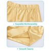 Nymphperi Gymnastics Leotards Size 6-7 Years Old Shiny Solid Gold