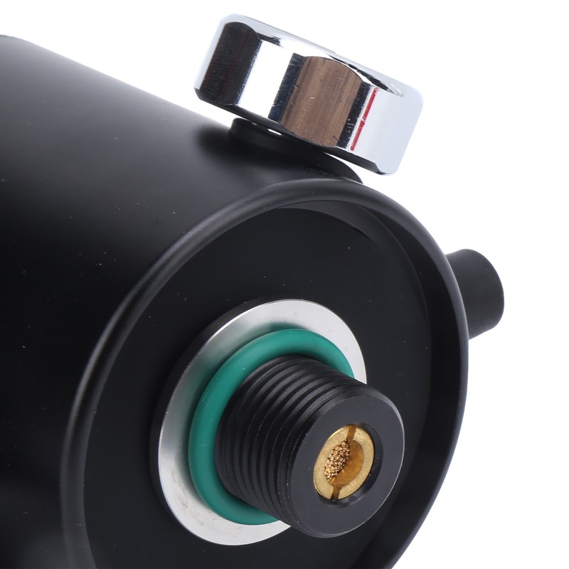 DIDEEP 0.5L Scuba Oxygen Cylinder Head Breather Valve Adapter for