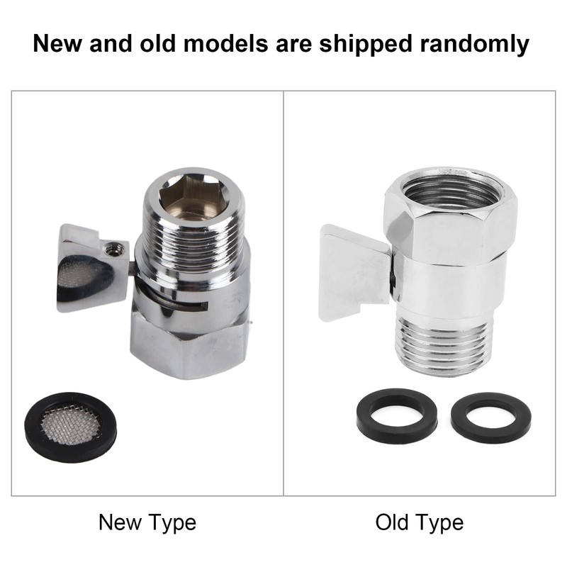 Shower Shut Off Valve, G1/2 Universal Water Flowing Control Valve