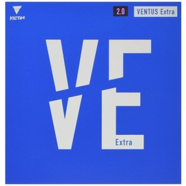 Victas Table Tennis Rubber Ventus Extra Back Soft High Energy Tension Black 2.0 200030