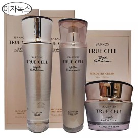 IZNIX NEW 2026 이자녹스 트리플 트루셀 리커버리 기초3종/스킨+로션+크림(30ml) dj NEW 2026 Iznoks Triple Truecell Recovery Basic 3-Set, Skin+Lotion+Cream (30ml)
