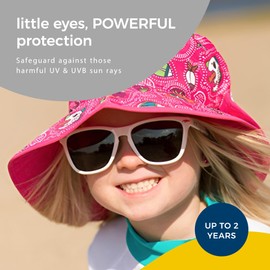 Banz Baby Jbanz Infant Sunglasses, 0-24 Months – Bicycle Ride – Baby Sunglasses with 100% UV Eye Protection With Glare Reduction For Newborns to Toddlers