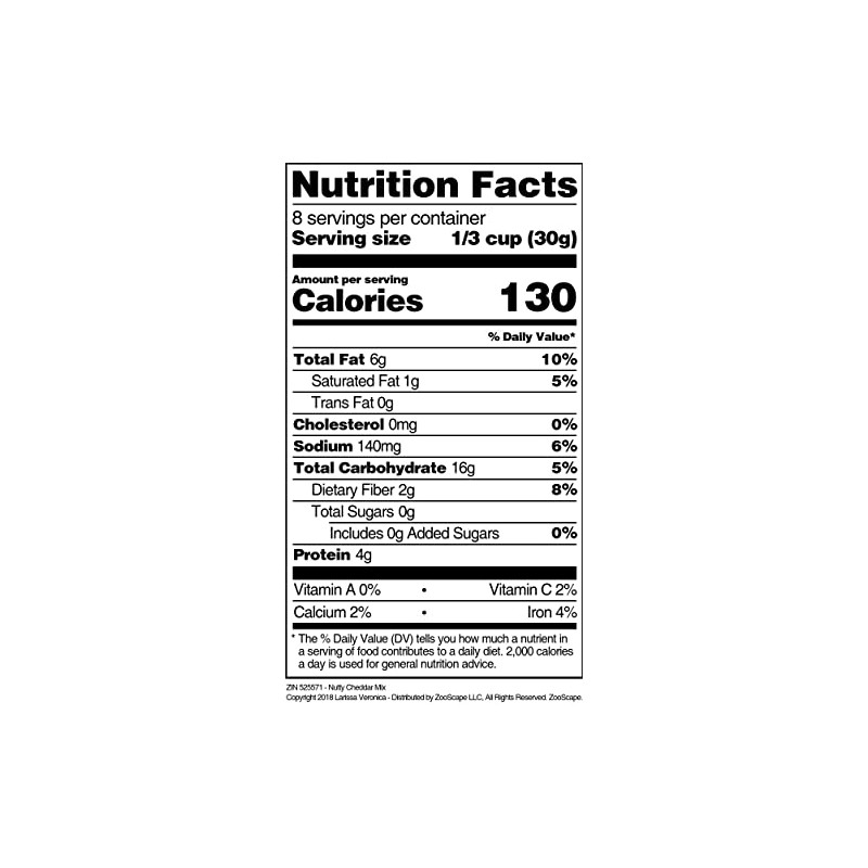 Nutty Cheddar Mix (8 oz, ZIN: 525571) - 3 Pack