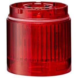 Patlite LR5-E-R Laminated Signal Light, Signal Tower, LED Unit, Φ50, Red