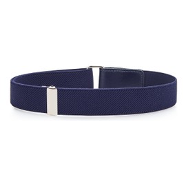 Ladeheid Children's Elastic Belt 1-12 Years 34 - 90 cm / 13.38 - 35.43 inches P15 - darkblue