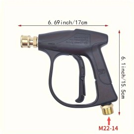 Unbranded Powerful Efficient Strong High-pressure water gun + 5 different types of nozzles