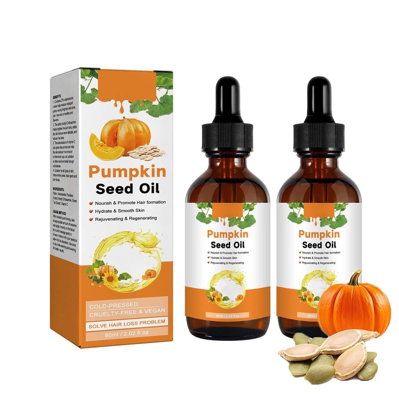Aceite Capilar de Semillas de Calabaza, Nutre Suavemente, Deja un