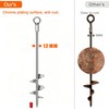 GrowGlow 6 Pack 18'' Ground Anchors Screw in Heavy Duty