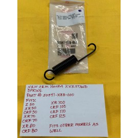 HONDA XR CRF 50 70 80 125 F CRF110 F Kickstand Side Stand Spring 50541-KE8-000