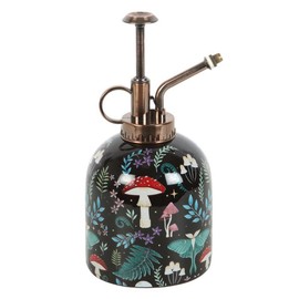 Stunning Flora and Fauna Illustrations Mister: Dark Forest Design - Enhance Your Indoor Garden - Stylish Mister with Celestial Details"