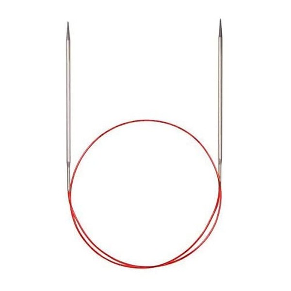 addi Circular Turbo Rocket Lace Skacel Blue Cord 32 inch