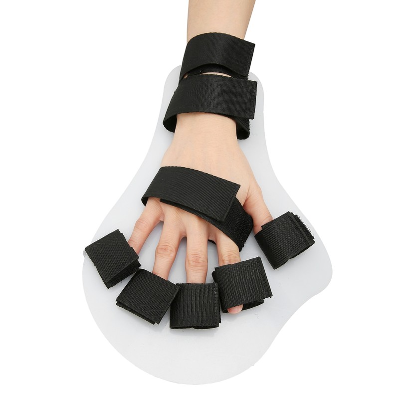 Hand Splint Finger Flexion Adduction Correction Fixation Rehabilitation Device FingerboardRight