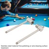 Snooker Cue Tip Compressor Stainless Steel Billiard Stick Tip Shaper