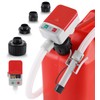SKYJDM Fuel Transfer Pump with Auto-stop Sensor and 4 Tank