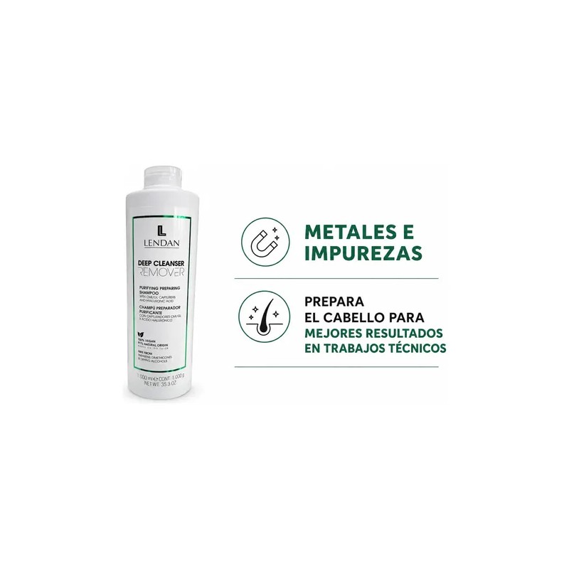 Shampo Preparador Trabajos Técnicos Cabello Lendan