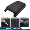 PIT66 Armrest Cover Replacement Center Console Lid Cover Compatible with