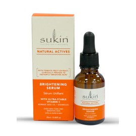 Sukin - Natural Actives Brightening Serum - Natural Face Serum with Ultra Stable Vitamin C - Skin Care, Vitamin C Serum for Face, Face Care, Hydrating Serum, Vitamin C Serum, Sukin Serum - 25ml