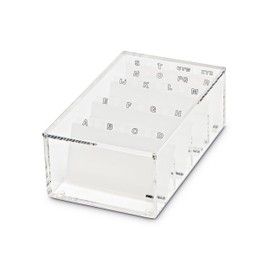 Maul Acrylic Office Organiser, transparent