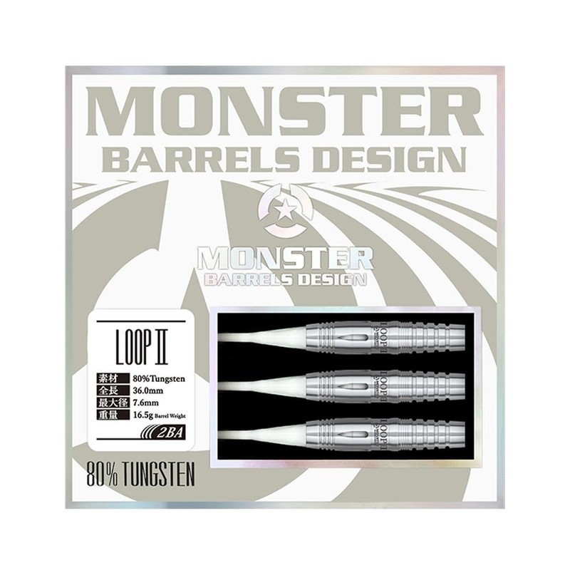 MONSTER Monster TUNGSTEN 80% Series LOOP2 Loop 2 2BA Darts