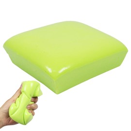 Squishy Squeeze Toy, Anti-Stress Toy, Stress Relief Squeeze Toy, Green Bread, Squishy Toy, Pinching Bread Simulation Toy, Slow Rising Gift for Children Adults