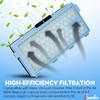 FAMELEC Hepa Filter for Miele Hepa Airclean SF-HA 50 Filter