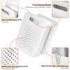 15L (4 Gallon) Compact Collapsible Laundry Basket - with Hanging
