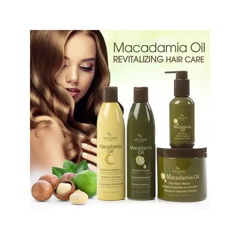 Pisck Industries 헤어케미스트 마카다미아오일 헤어세럼 118ml Hair Chemist Macadamia Oil