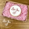 LissieLou Love You in Script Font Cookie Embosser Mother's Day