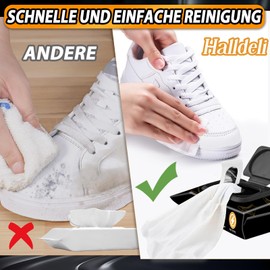 Schuh-Tücher, 30 Stück Sneaker-Tücher, Reinigungstücher, Einweg-Reise, tragbar, entfernt Schmutz, Flecken,Premium-Schuhreiniger für Leder, weiße Schuhe und Segeltuch
