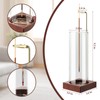 Incense Holder,Wooden Incense Holder for Sticks with 20 Incense Sticks,